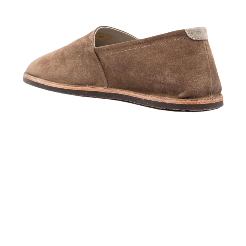 Espadrilles Babouche BRUNELLO CUCINELLI Daim beige semelle crêpe