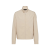 Blouson Bomber coton beige logo triangle Dos