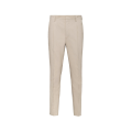 Pantalon coton stretch beige