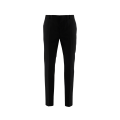 Pantalon cigarette slim laine mohair noir