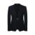 Veste Blazer Bleu nuit bouton métal argent