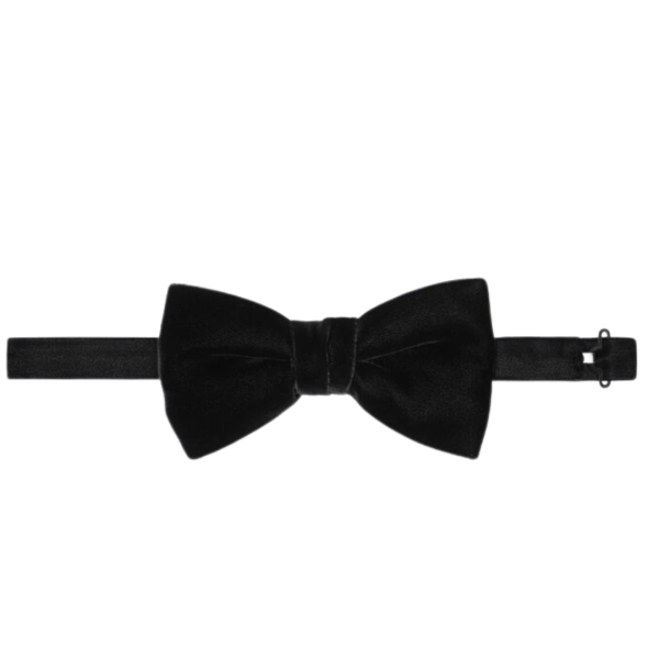 Nœud Papillon SAINT LAURENT Pré noué velours noir