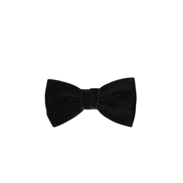 Nœud Papillon SAINT LAURENT Pré noué velours noir