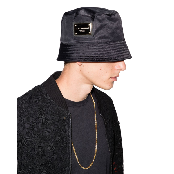 bob à plaque logo Dolce & Gabbana métal