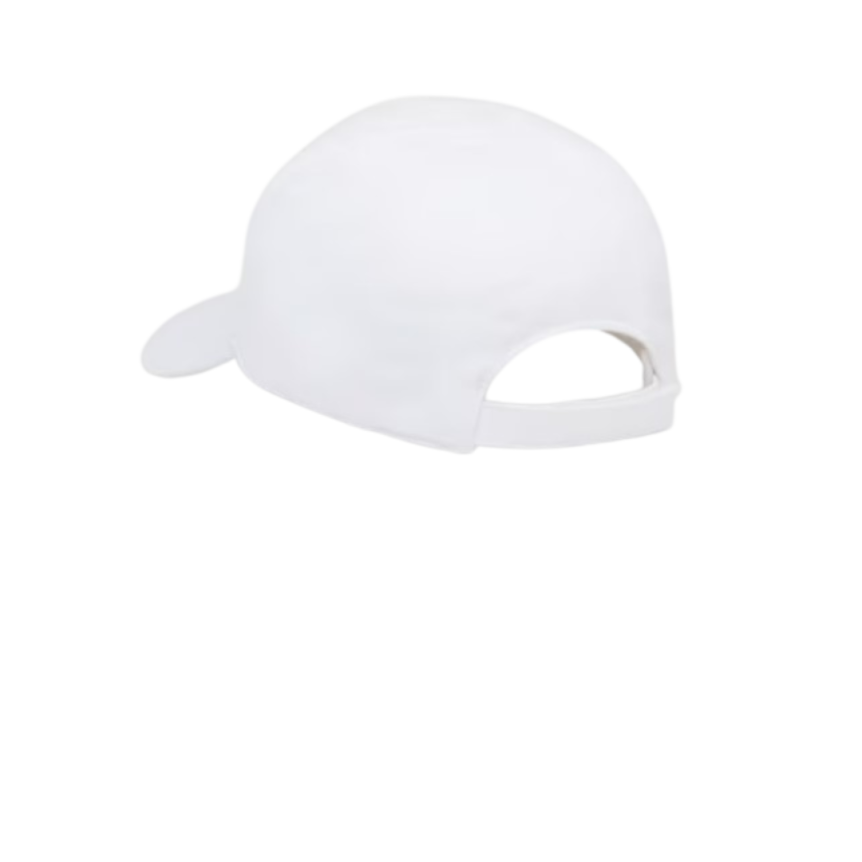 casquette de baseball PRADA coton blanc logo brodé