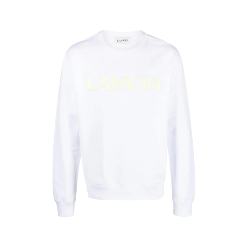 Sweat-shirt  coton blanc...