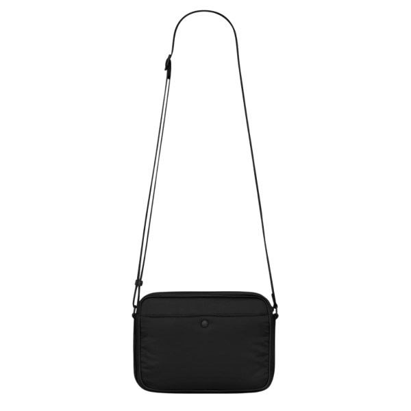 Sac SAINT LAURENT Bandoulière Camera City nylon cuir noir