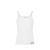 Débardeur jersey coton blanc patch logo Ré-édition