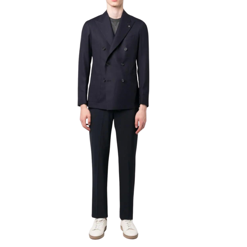 T-shirt ZEGNA col rond manche courte lin pur gris