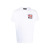 T-shirt col rond coton blanc logo 24-7