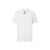 Polo Eddie manches courtes coton piqué blanc logo Monogramme TB