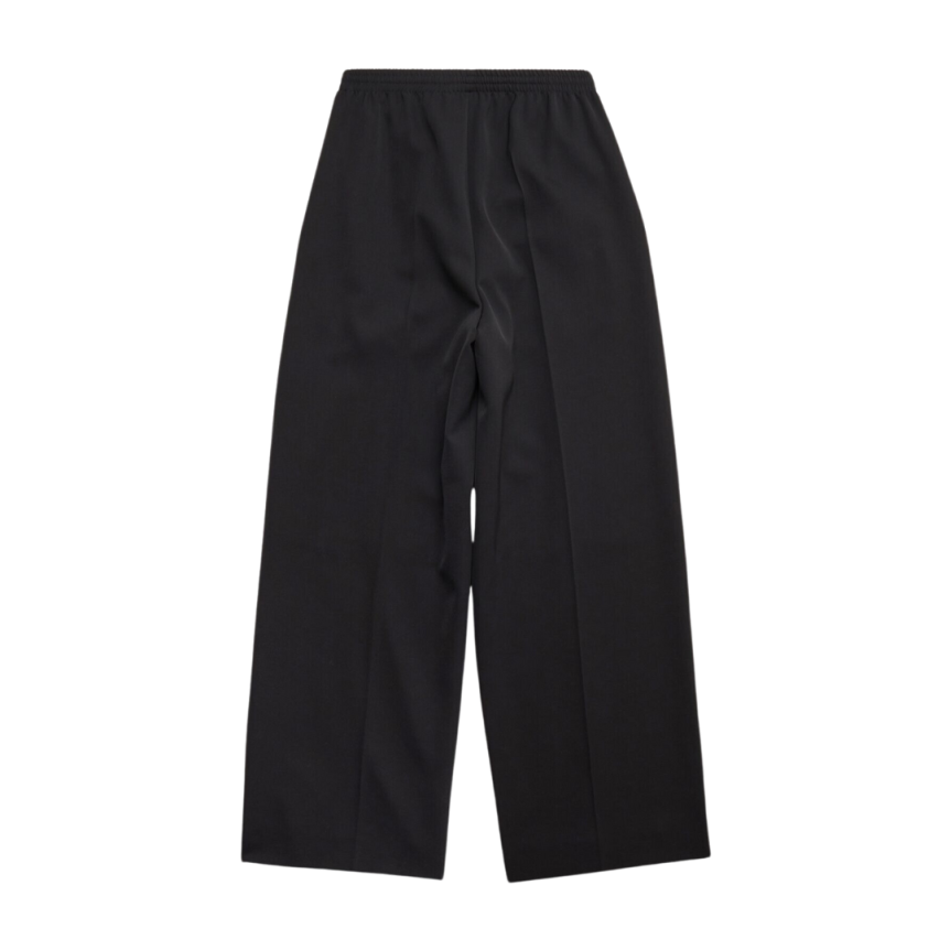 Pantalon oversize BALENCIAGA Taille Élastique laine barathea noire