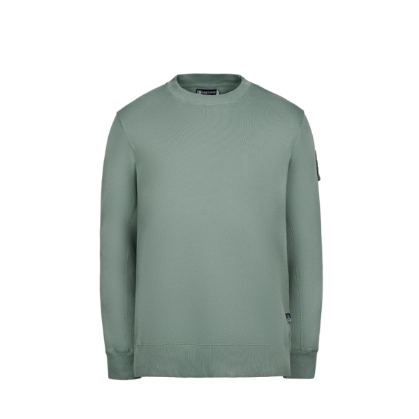 T-shirt ST-95 col rond coton vert logo manche