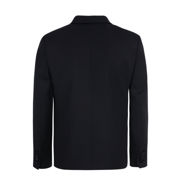 Veste croisée SAINT LAURENT Smoking noir