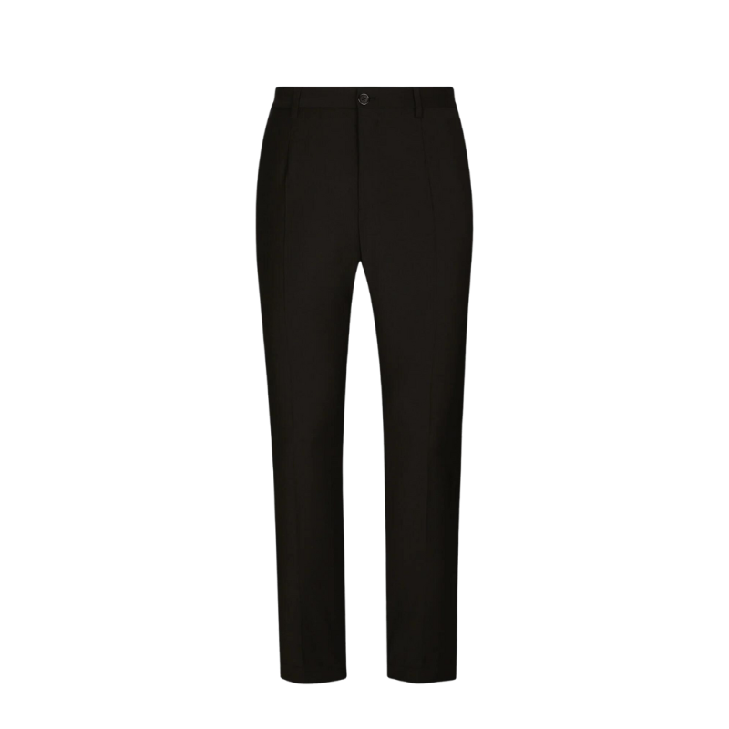 Pantalon coton stretch noir...