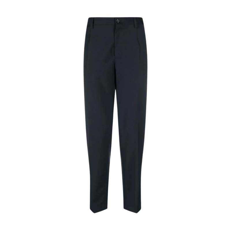 Pantalon coton stretch bleu...