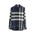 Chemise en coton à carreaux Somerville Check bleu marine