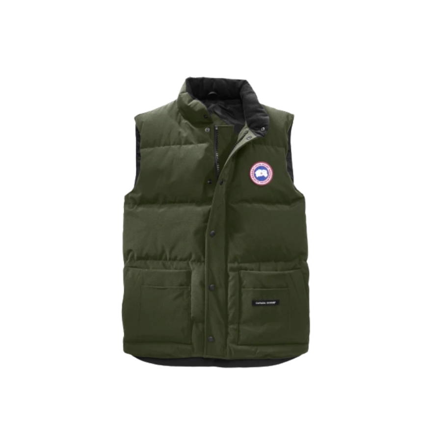 Gilet CANADA GOOSE Freestyle Crew doudoune sans manches Kaki