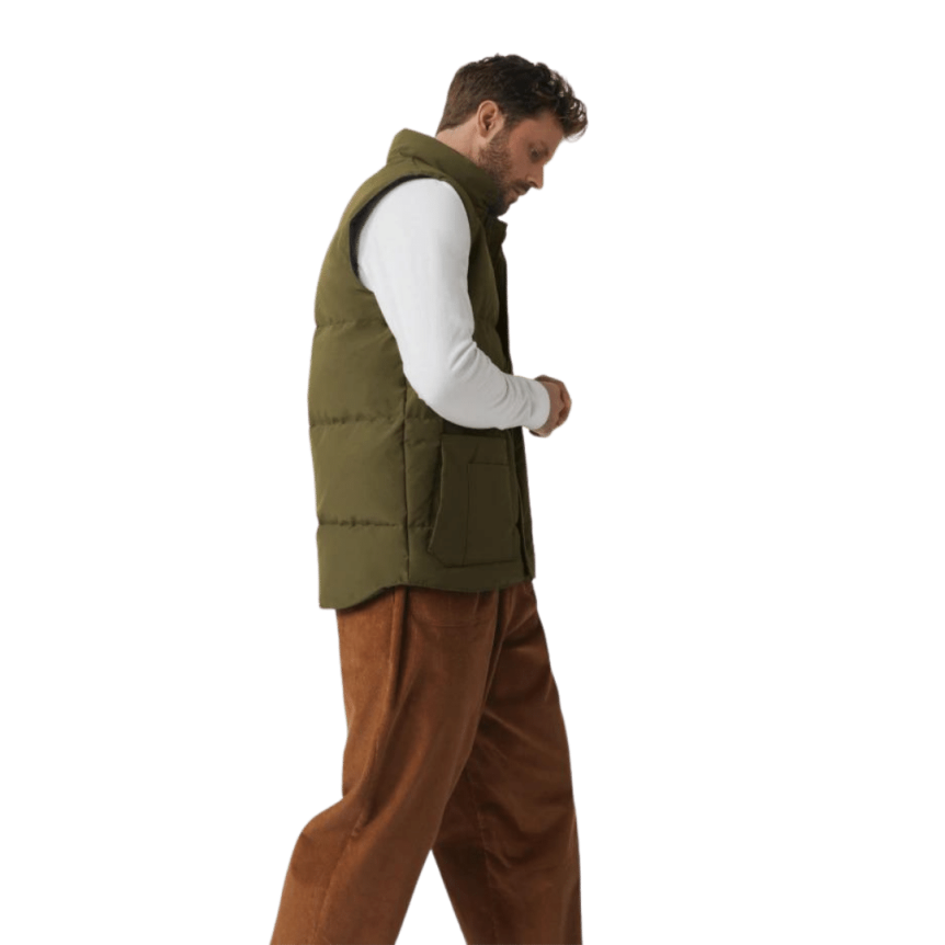 Gilet CANADA GOOSE Freestyle Crew doudoune sans manches Kaki