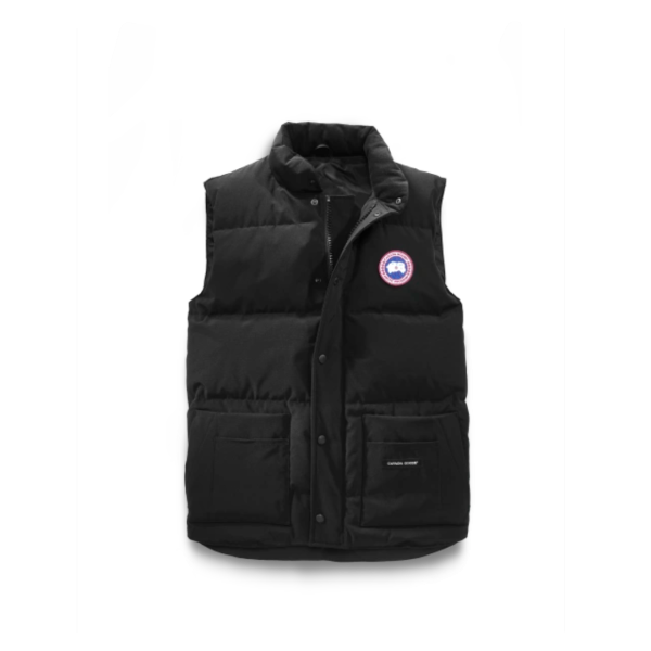 Gilet CANADA GOOSE Freestyle Crew doudoune sans manches Noir