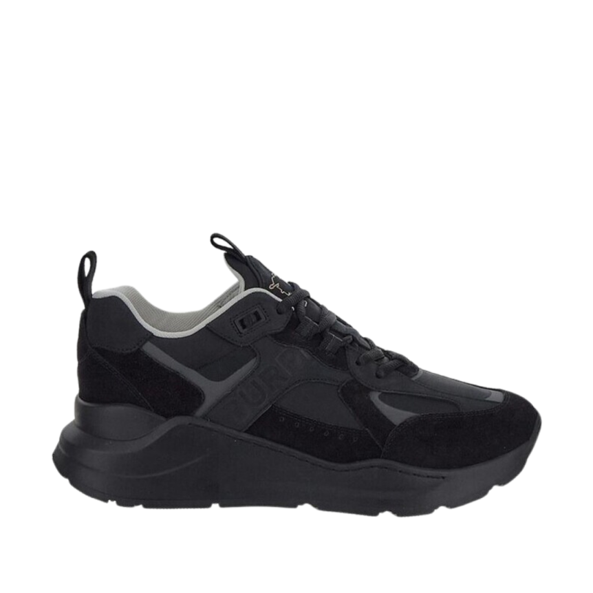 Baskets BURBERRY Sean noir logo cheval languette