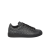 baskets Portofino cuir noir logo Jacquard gris
