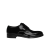 Derbies à lacets cuir de veau brossé noir