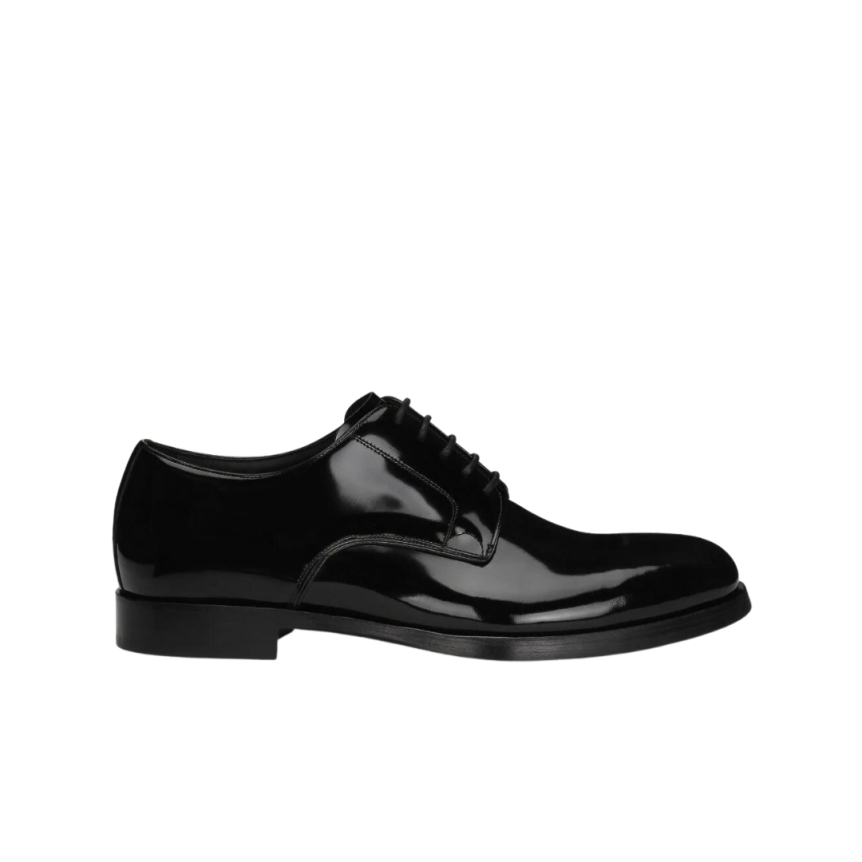 Derbies à lacets DOLCE & GABBANA cuir de veau brossé noir