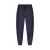 Pantalon de jogging en nylon bleu étiquette griffée