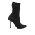 Boots maille viscose noir talon aiguille