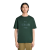 T-Shirt coton vert bouteille Logo Poitrine