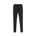 Pantalon laine stretch légère noire poche zippée