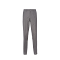 Pantalon laine mohair gris logo triangle