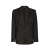 Blazer à poches plaquées tweed anthracite