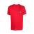 T-shirt jersey coton rouge plaque métal logo Dolce&Gabbana