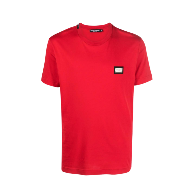 T-shirt jersey coton rouge...