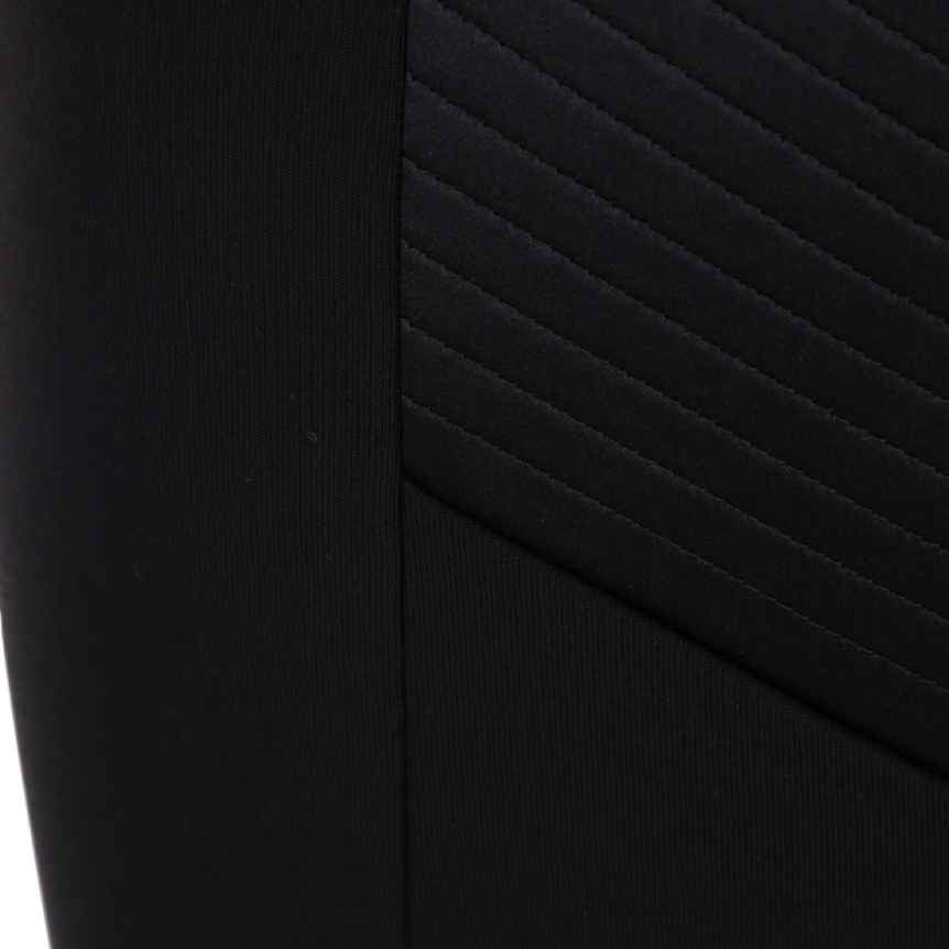 Jupe Dolce Gabbana crayon empiècement satin noir