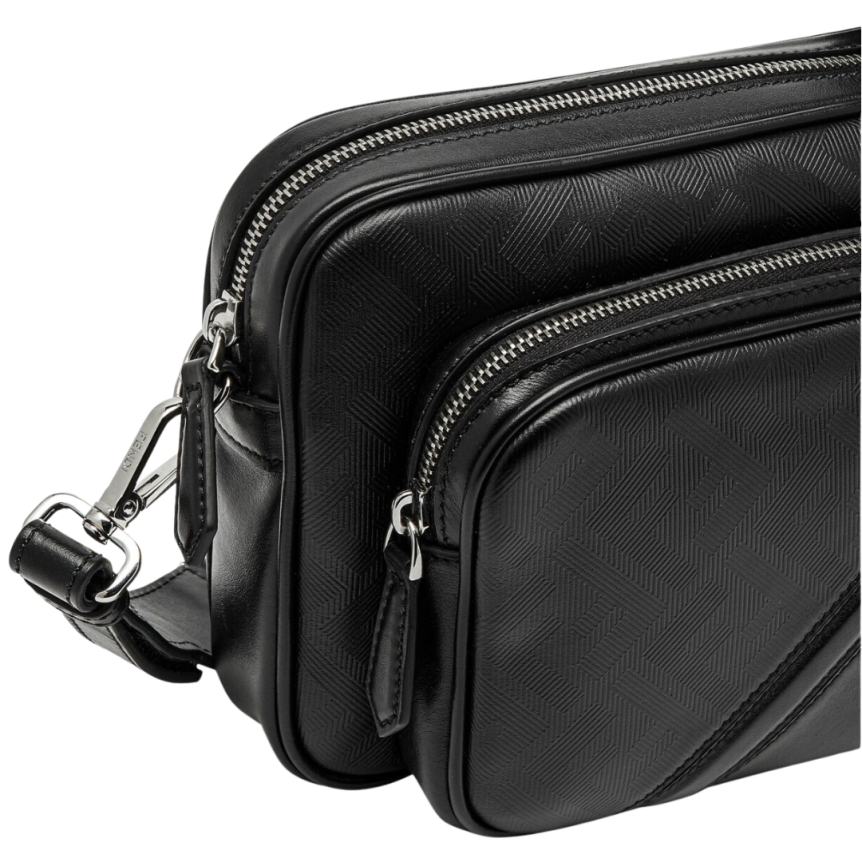 Sac FENDI Étui appareil photo Fendi Shadow Diagonal Duo bandoulière