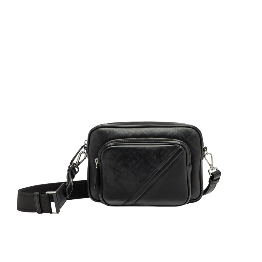 Sac FENDI Étui appareil photo Fendi Shadow Diagonal Duo bandoulière