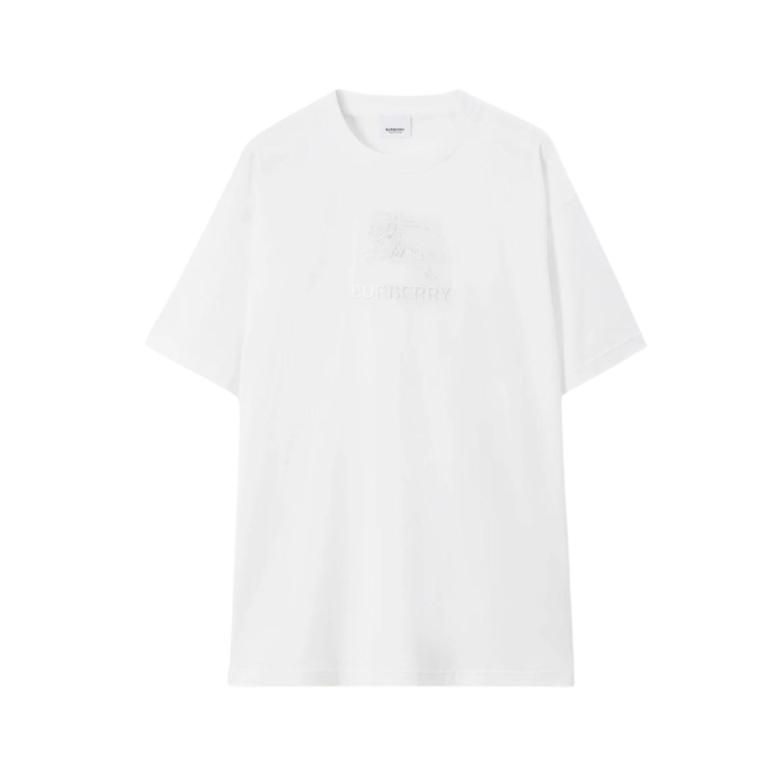 T-shirt Burberry blanc cheval brodé Tempah