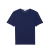 T-shirt col rond couleur myrtille logo brodé