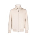 Veste bomber à design matelassé cachemire beige