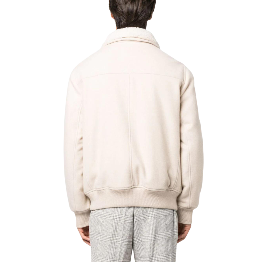 Blouson cachemire beige Brunello Cucinelli