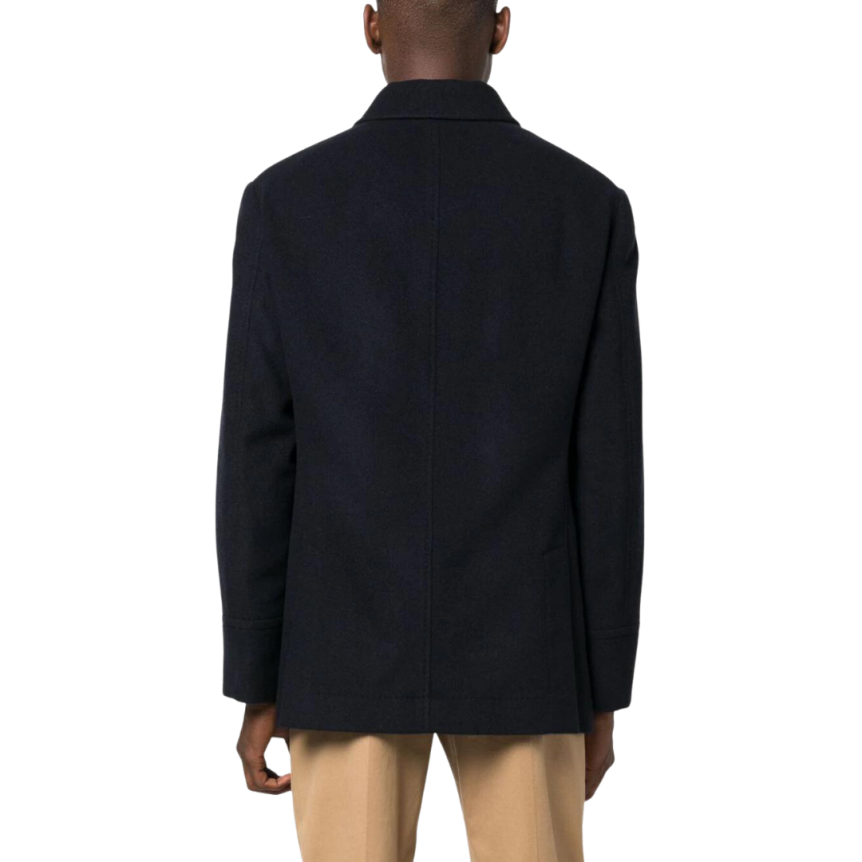 Parka Caban Bleu Marine Brunello Cucinelli