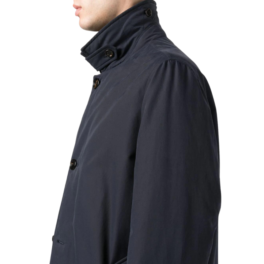 Imperméable Bleu Marine Brunello Cucinelli