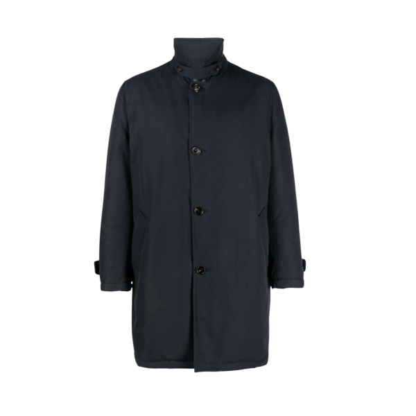 Imperméable Bleu Marine Brunello Cucinelli