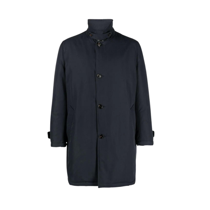 Imperméable Bleu Marine Brunello Cucinelli