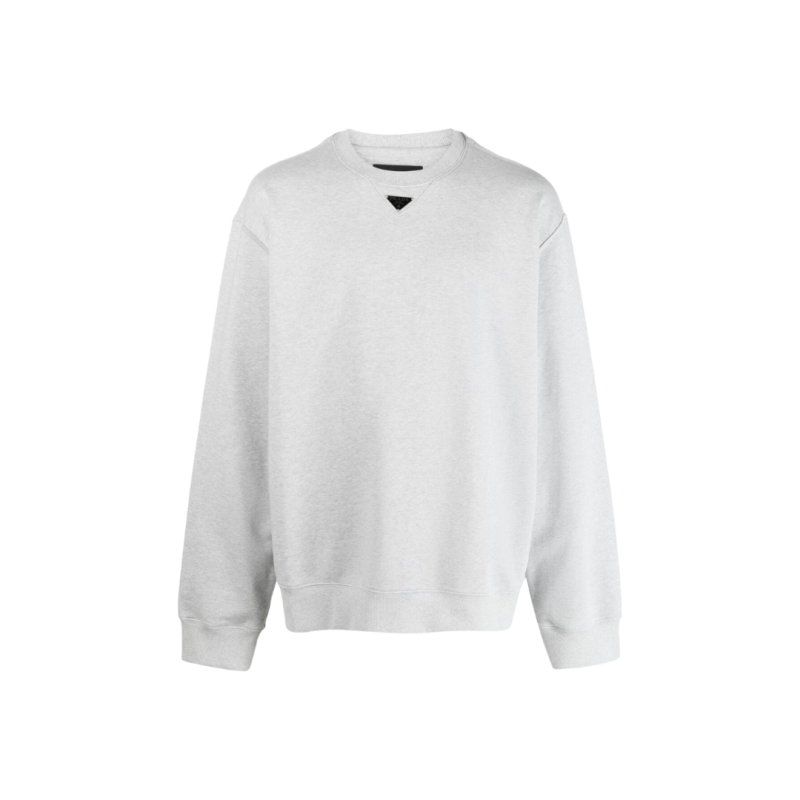 Sweat-shirt col rond coton...