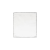 Pochette carrée soie ivoire bord noir