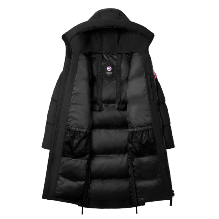 Doudoune longue CANADA GOOSE Lawrence nylon noir